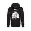 Black Hoodie Airforce „schwarzer Hoodie mit Motiv“ „Tactical Hoodie Herren“ „Motiv Hoodie kaufen“ „Endless Forward Hoodie“